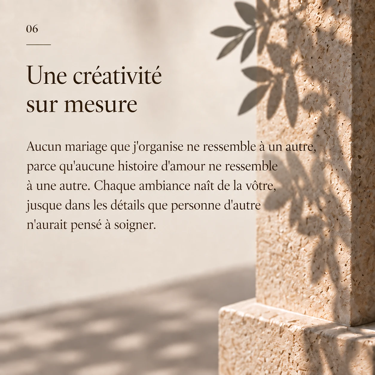 Une créativité sur mesure pour un mariage qui vous ressemble