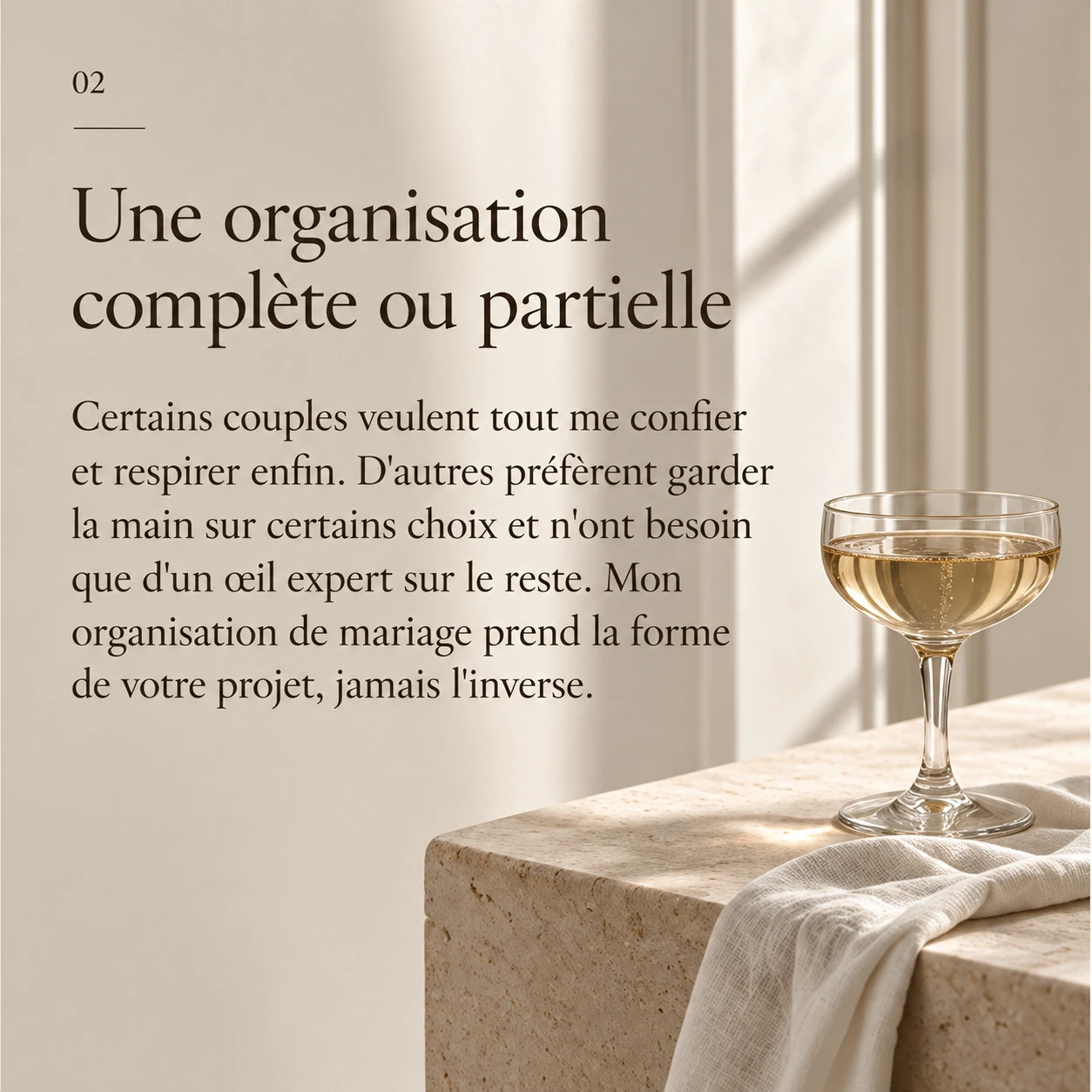 Organisation complète ou partielle de votre mariage par LG Wedding Planner